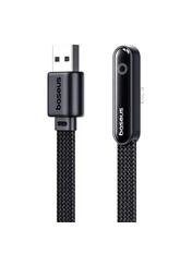 Кабель синхронізації Baseus MVP 3 USB to Lightning 2 12W 2m 90° Black (P10382503121-01)