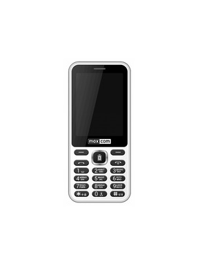 Кнопковий телефон Maxcom MM814 White (5908235975825)