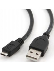 Кабель синхронізації Cablexpert USB to microUSB Black 0,5 0,5m Black (CCP-mUSB2-AMBM-0.5M)