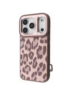 Чохол Kajsa Leopard Pattern with Magnetic Ring для Apple iPhone 17 Pro Leopard (6938105274)