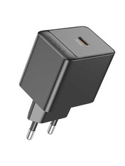Мережевий зарядний пристрій Borofone BAS15A (1 USB-C) 30W Black