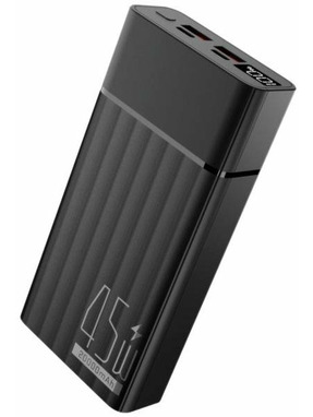 Павербанк YENKEE YPB 2145 1xUSB-C + 2xUSB-A 45W 20000mAh Black (37000116)