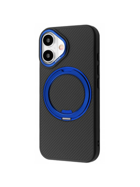 Чохол UAG Copy Reinforce Case with Magnetic Ring для Apple iPhone 16 Blue (6937180524)