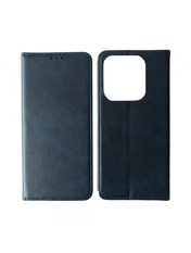 Чохол-книжка Black Magnet для Xiaomi Redmi Note 14 4G Global version Black/Blue