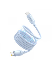 Кабель синхронізації Baseus  PicoGo Magnetic Liquid SiliconeType-C to Type-C Blue 240W 1m Blue (P10376800311-00)