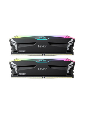 Оперативна пам’ять Lexar Ares RGB Black DDR5 32GB (kit 2*16GB) 6800MHz (LD5U16G68C34LA-RGD)