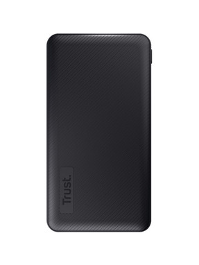 Павербанк Trust Primo Thin 1xUSB-C + 2xUSB-A 15W 10000mAh Black (24678)