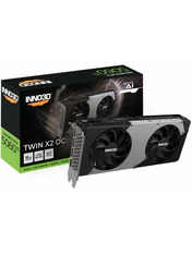 Inno3D NVIDIA GeForce RTX 5060 Ti Twin X2 OC 16GB/GDDR7 (128bit) (N506T2-16D7X-191073N)