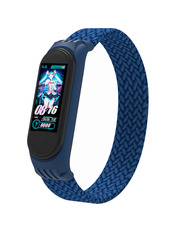 ArmorStandart Braided Solo Loop Mi Band 4/5/6/7 Синій Blue (ARM58758)