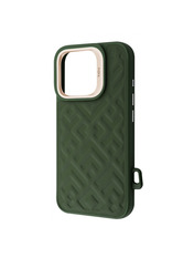 Чохол Kajsa Magnetic Ring для Apple iPhone 16 Pro Max Olive Olive (6978521340)