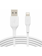 Кабель синхронізації Belkin PVC USB to Lightning White 1 Ні 1m White (CAA001BT1MWH)