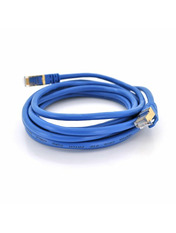 Мережевий патч-корд Ritar CCA Q250 Cat.5e UTP Blue 7 Синій 7m Blue (PCR-CCA / 7Be)