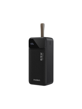 Павербанк Choetech B734 2xUSB-C + 2xUSB-A 65W 40000mAh Black (B734-CCBK)