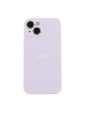 Чохол Silicone Case Full Size with Frame для Apple iPhone 14 Lilac Purple Lilac Purple (6942817503)