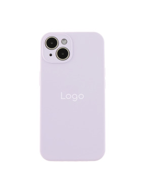 Чохол Silicone Case Full Size with Frame для Apple iPhone 14 Lilac Purple (6942817503)