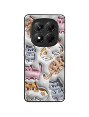 Чохол Prisma Fluffie для Xiaomi Redmi Note 14 4G Kittens