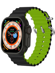 Смарт-годинник Media-Tech Smartwath Fusion 44mm Black/Green