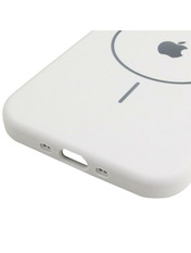 Чохол Silicone Case Full Aquarelle для Apple iPhone 17 White