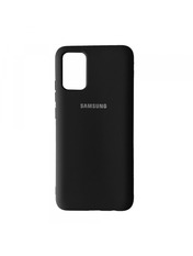 Чохол Silicone Case Full Aquarelle для Samsung Galaxy A025 A02s Black