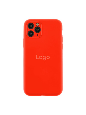 Чохол Silicone Case Full Size with Frame для Apple iPhone 11 Pro Max Red (6901384752)