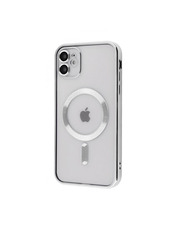 Чохол Metal Magsafe Сase для Apple iPhone 16 Pro Max Silver