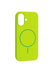Чохол Silicone Case with MagSafe для Apple iPhone 17 Green
