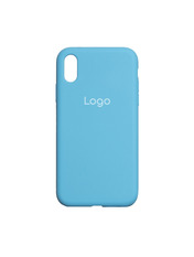 Чохол Silicone Case Full Size (AA) для Apple iPhone XS Max Blue Blue (6934987102)