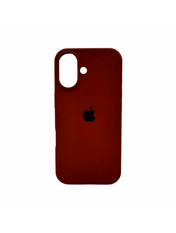 Чохол Silicone Full Case Open Cam для Apple iPhone 17 Saddle Brown
