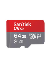 Карта пам'яті SanDisk Ultra 64 ГБ Так Class 10 UHS-I microSDXC 64GB Class 10 UHS-I + SD-adapter