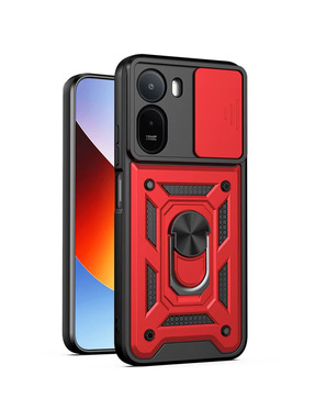 Чохол Ummi Camshield Serge Ring для Xiaomi Redmi A7 Pro 4G Red (6938102754)