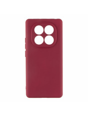 Чохол Silicone Case Full Camera (HC) для Xiaomi Redmi Note 14 Pro 4G Maroon