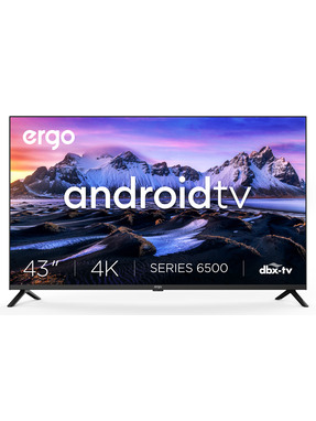 Телевізор Ergo S6500 43" Smart TV Black (43GUS6500)
