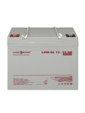 Акумулятор для ДБЖ LogicPower GEL LPM-GL 12V 55Ah (15266) 55