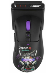 Мишка A4Tech Bloody R73 Ultra Duo Cypher Ghost Black/White