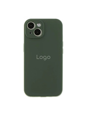 Чохол Silicone Case Full Aquarelle для iPhone 17 Pro Max Dark Green