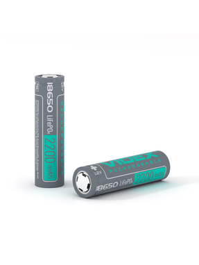 Акумуляторна батарейка Videx 18650 LiFePO4 2200mAh 1шт (27589)