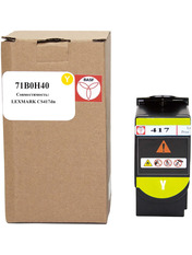 BASF KT-71B0H40 (Lexmark 71B0H40) Yellow  (BASF-KT-71B0H40)
