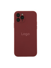 Чохол Silicone Case Square Full Camera для Apple iPhone 11 Pro Max Plum Plum (6937814205)