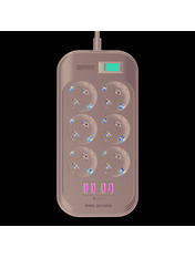 Мережевий фільтр ArmorStandart A-PS64 6/2m Black