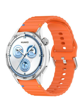 BeCover Ribbed Tape (22mm) Samsung Galaxy Watch (46mm) Orange