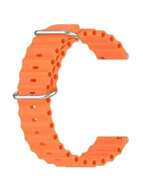 BeCover Wave Style (20mm) Samsung Galaxy Watch 7 (40/44mm) Orange