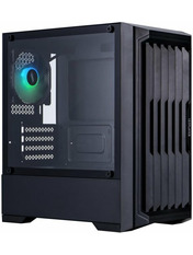 Корпус 1stPlayer H2-BK-4F7 Midi-Tower Black