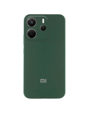 Чохол Silicone Case Lakshmi Full Camera для Xiaomi Redmi Note 14 4G Dark Green