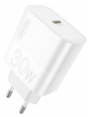 Мережевий зарядний пристрій WUW C197 (1 USB-C) 30W White