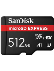 Карта пам'яті SanDisk Express 512 ГБ Ні UHS-I U3 microSD 512GB UHS-I U3 (SDSQXFN-512G-GN4NN)