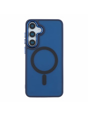 Чохол TPU Secret Garden MagSafe для Samsung Galaxy G721 S24 FE Dark Blue