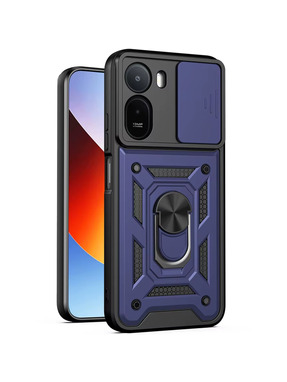 Чохол Ummi Camshield Serge Ring для Xiaomi Redmi A7 Pro 4G Navy (6973281045)
