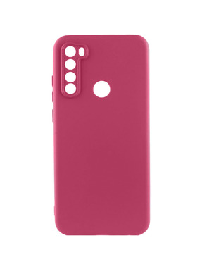 Чохол GETMAN Liquid Silk Full Camera для Xiaomi Redmi Note 8T Marsala (6974128305)