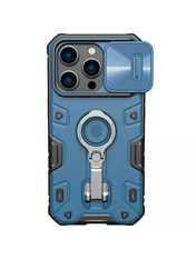 Чохол Nillkin CamShield Armor Pro no logo для Apple iPhone 14 Pro Max Blue