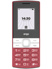 Кнопковий телефон Ergo B185 Red